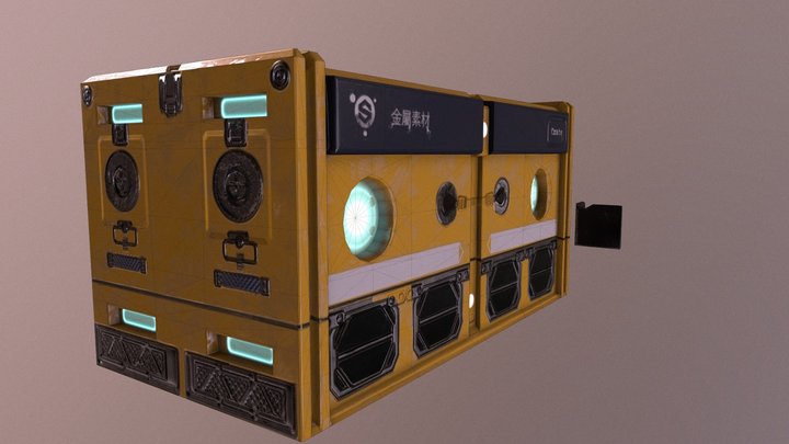 Container 3D Model