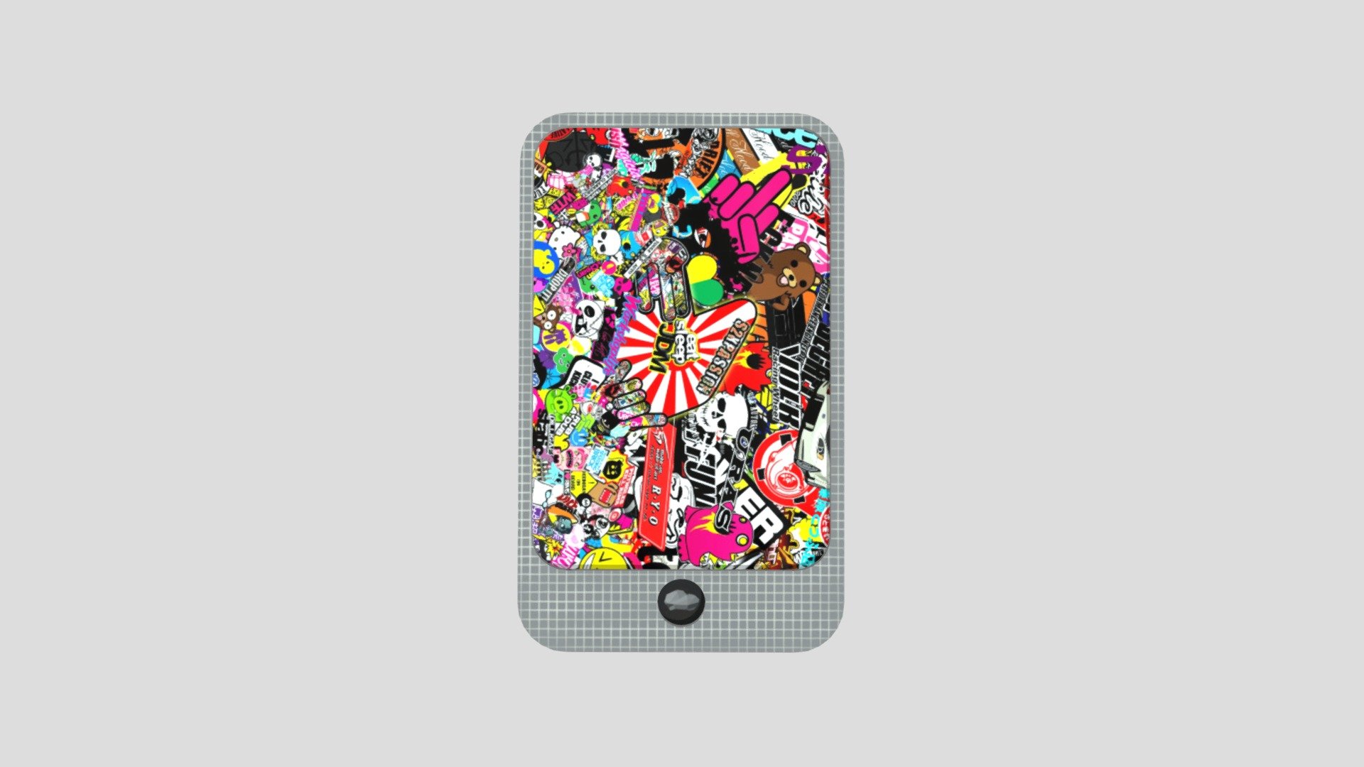 Smartphone low poly