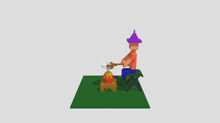Fire 3D Model