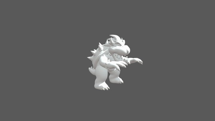 bowser_low 3D Model