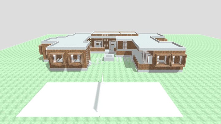 Cultural club 3D Model