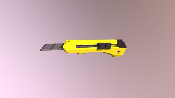 Cutter Knife ( 16 ) 3D Model