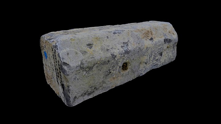 Medieval worked stone 4 of 4 3D Model