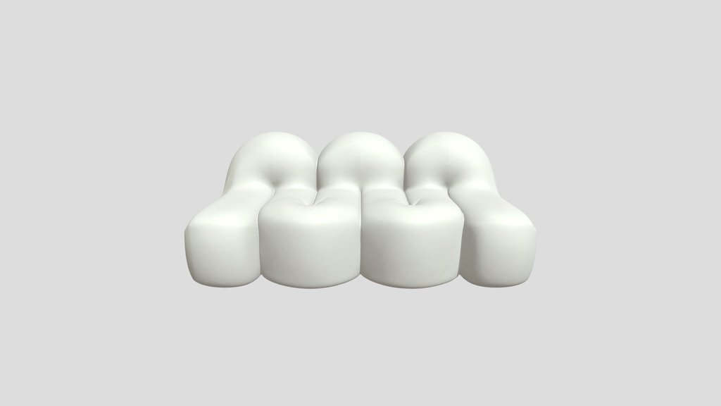 Quadruple Cushioned Sofa