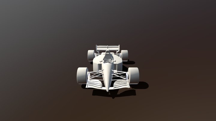 f1 car final 3D Model