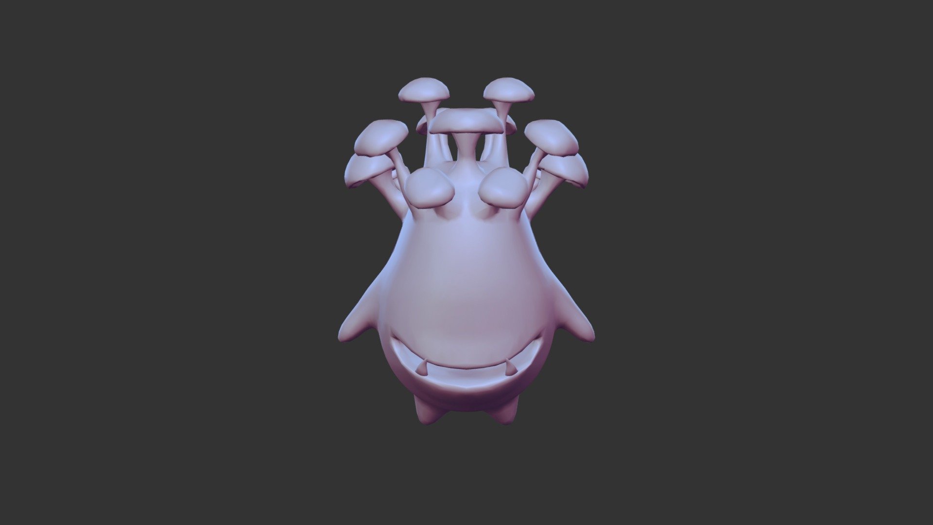 Shroom A 3d Model By Luteis [1ad9376] Sketchfab