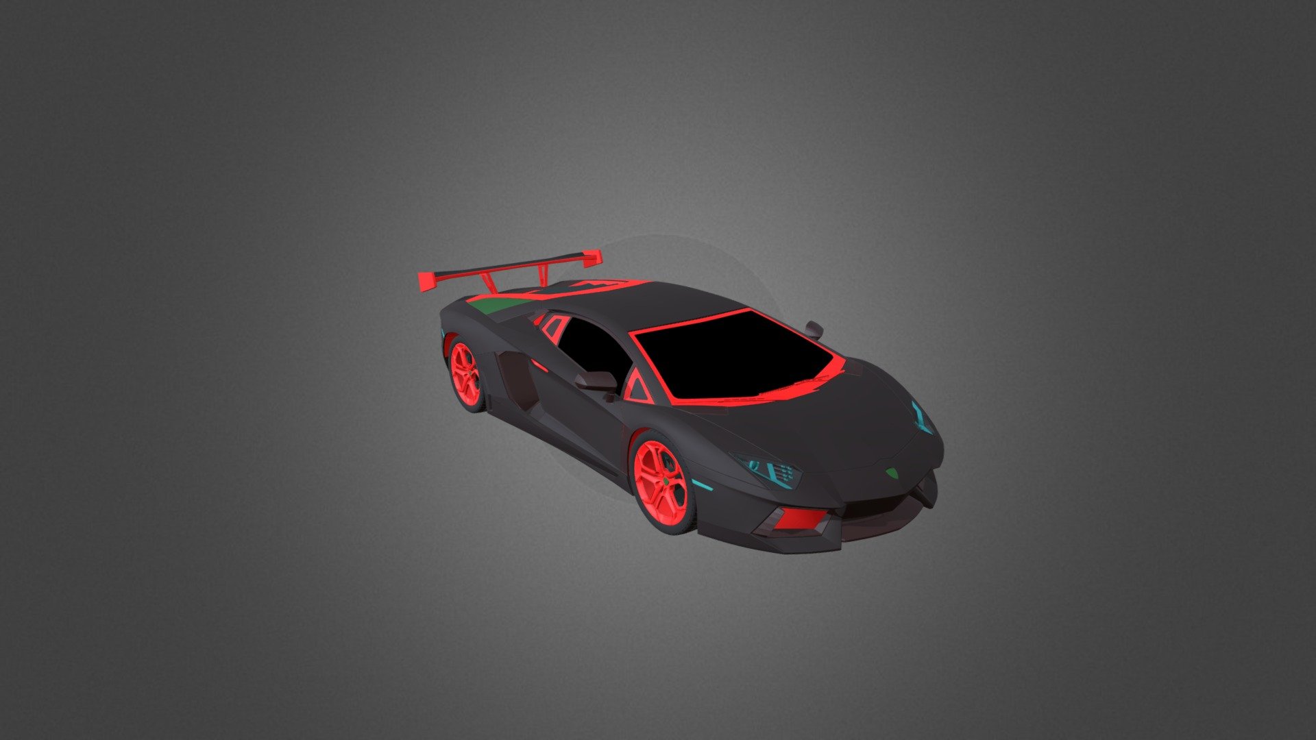 Lamborghini Aventador - 3D model by carlos (@cso) [1ada570] - Sketchfab