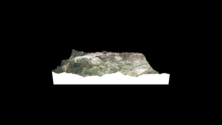 PN de los Calares del Mundo y de la Sima, 3D. 3D Model