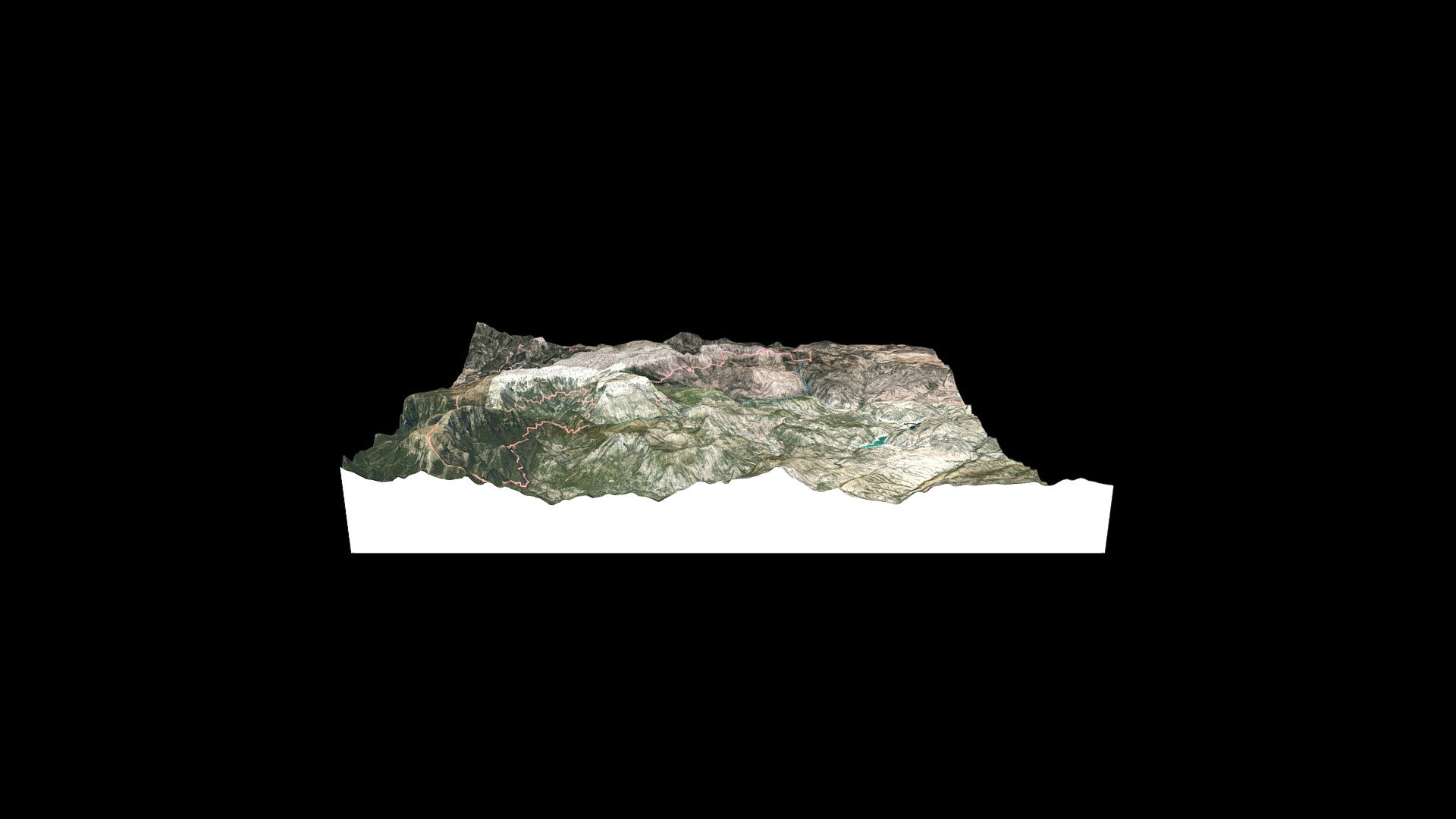 PN de los Calares del Mundo y de la Sima, 3D.