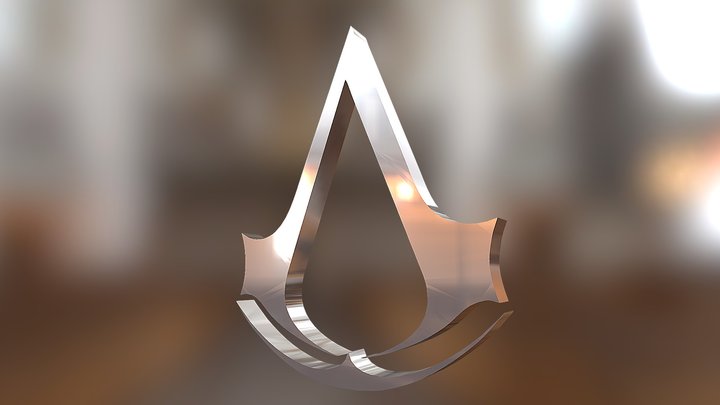 Assassin's Creed Brotherhood Logo 3D Model