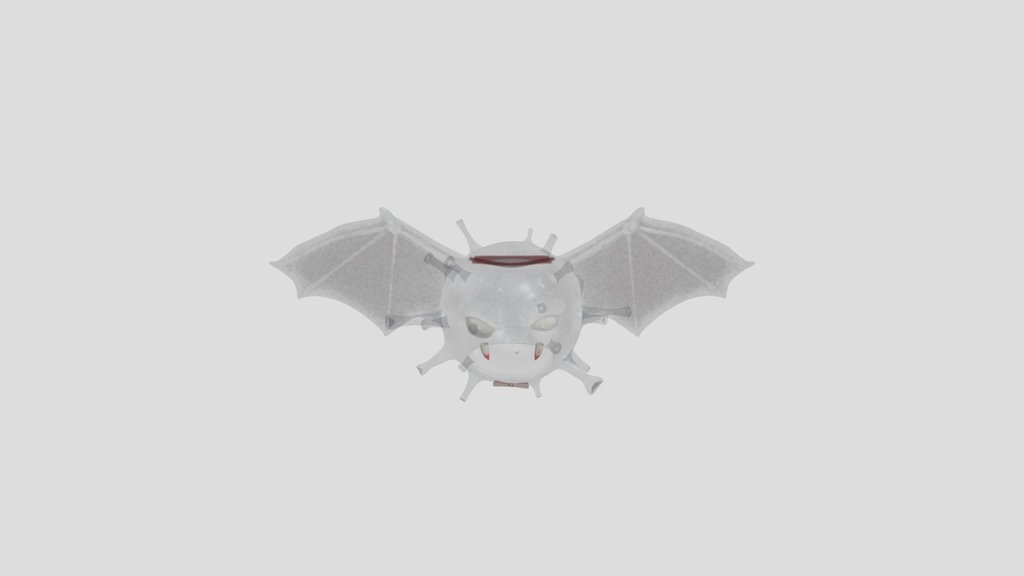 Dracula Vampire Bat Virus Figurine