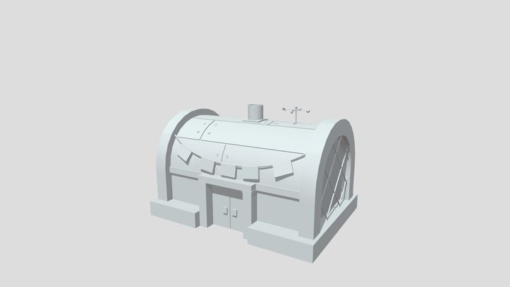 The Krusty Krab 3D Model