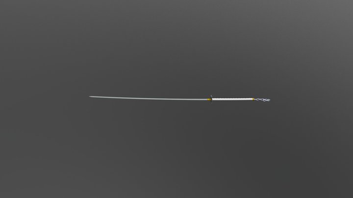 Ichigo's Bankai Katana 3D Model
