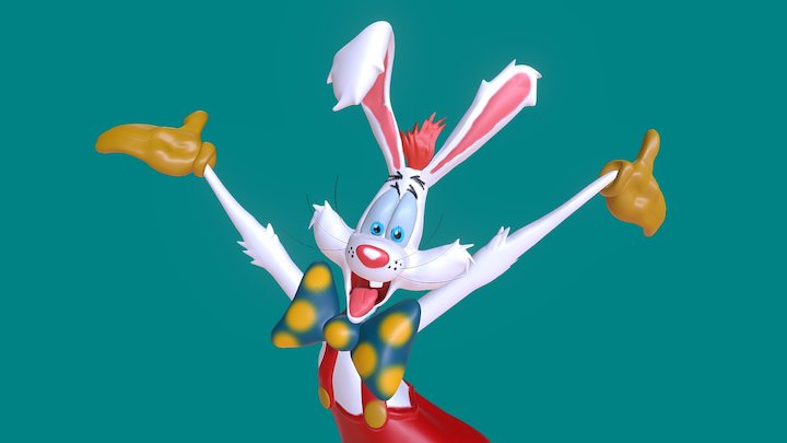 Roger Rabbit 3D Model