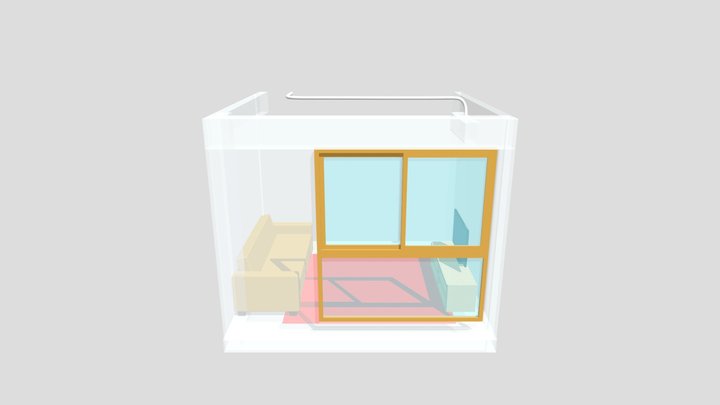 Sala + Climatização 3D Model