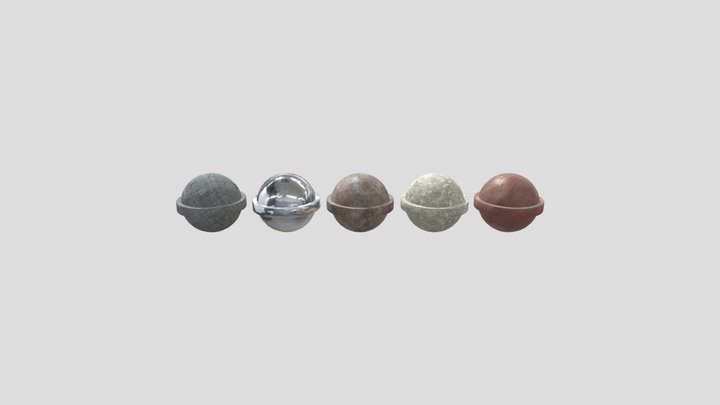 Spheres 3D Model
