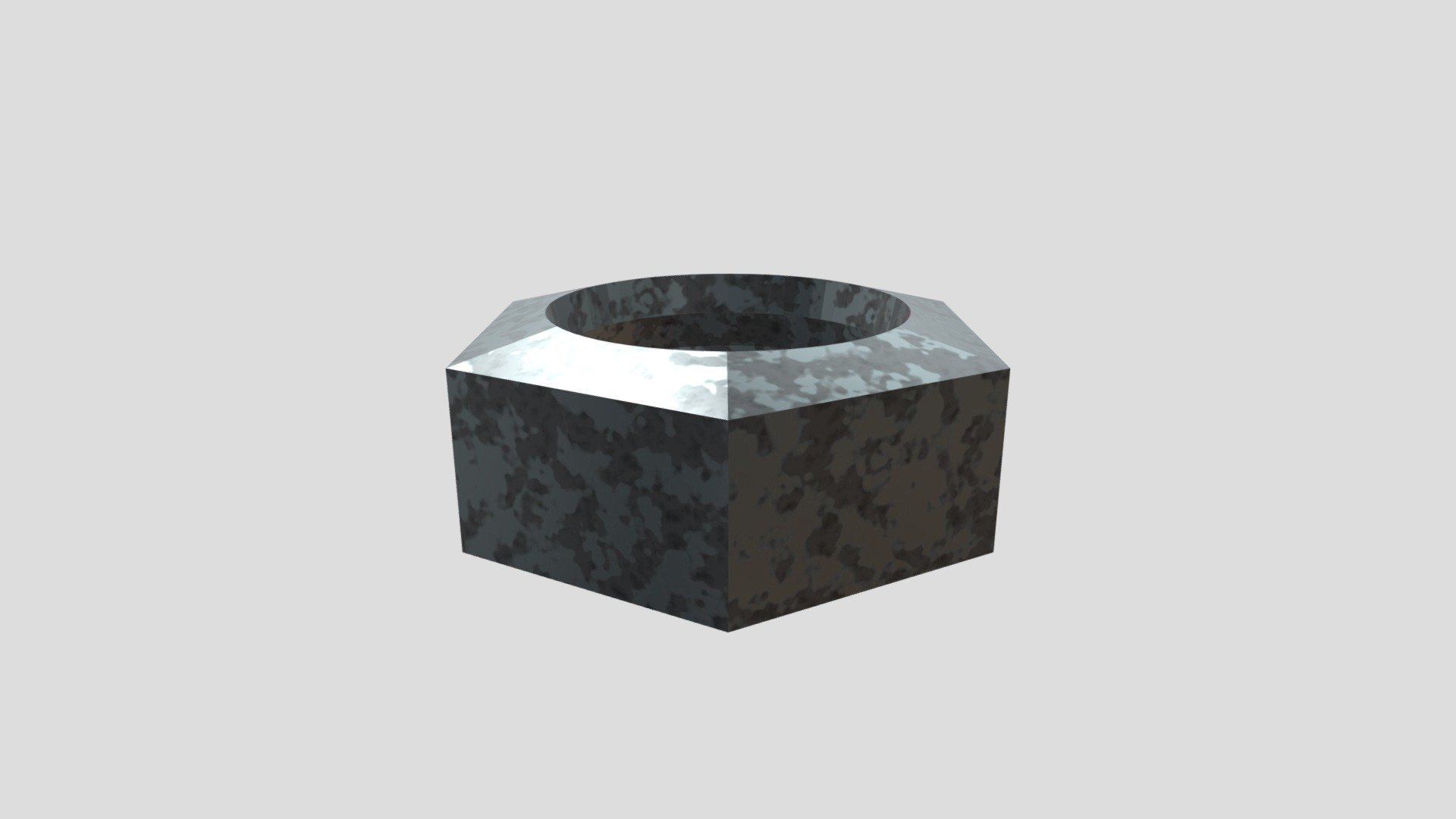 гайка - Download Free 3D model by adskizadrot [1adf357] - Sketchfab