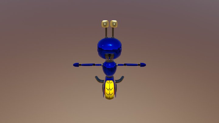 Anton(Sonic generations) 3D Model