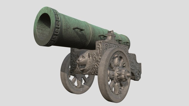Tsar Cannon 3D Model