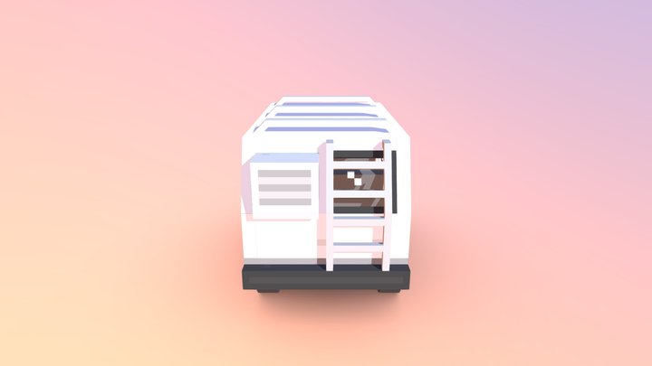 Mini bus(MrCrayfish) 3D Model