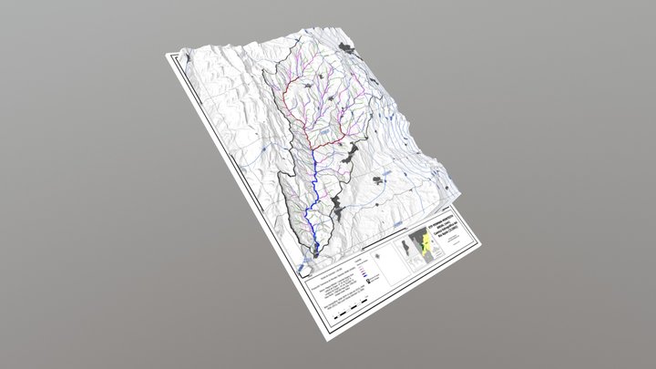 Apulo River Basin - Annual PET (Penman-Monteith) 3D Model