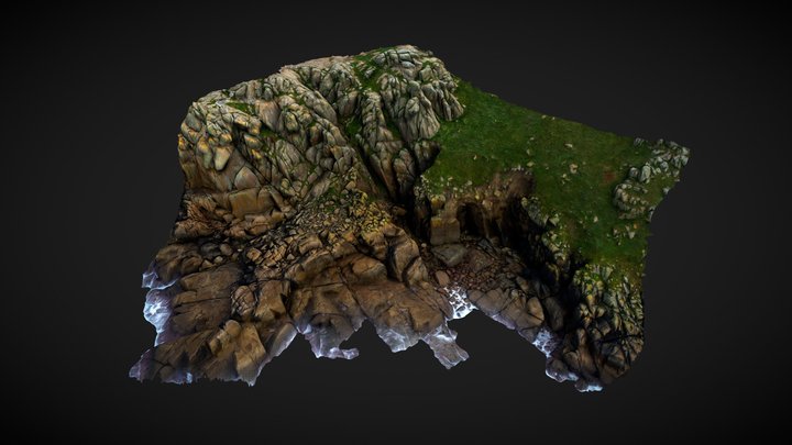 Sennen- Cliffs- Feature-1-100K 3D Model