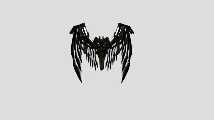 Vulture Wings tasm 3 sinister six 3D Model