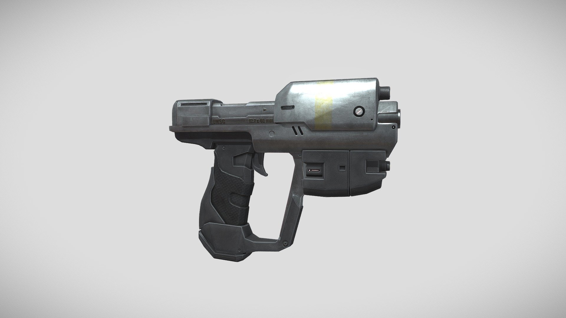 Halo Handgun UNSC-M6C - 3D model by Telcy.Durand [1ae29c6] - Sketchfab
