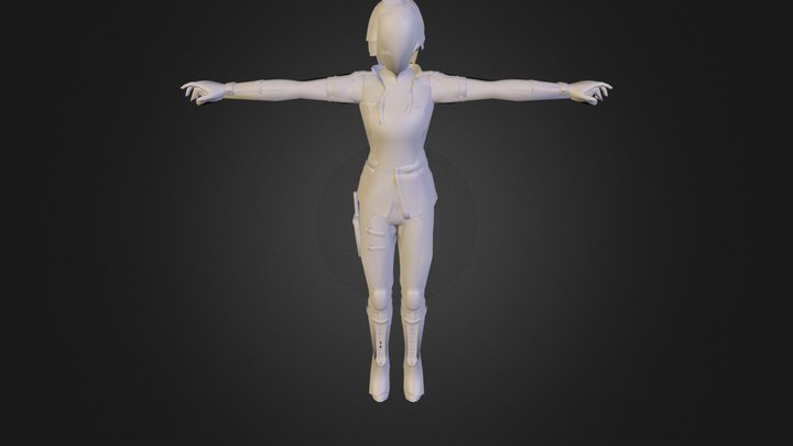 Samus Young 3D Model