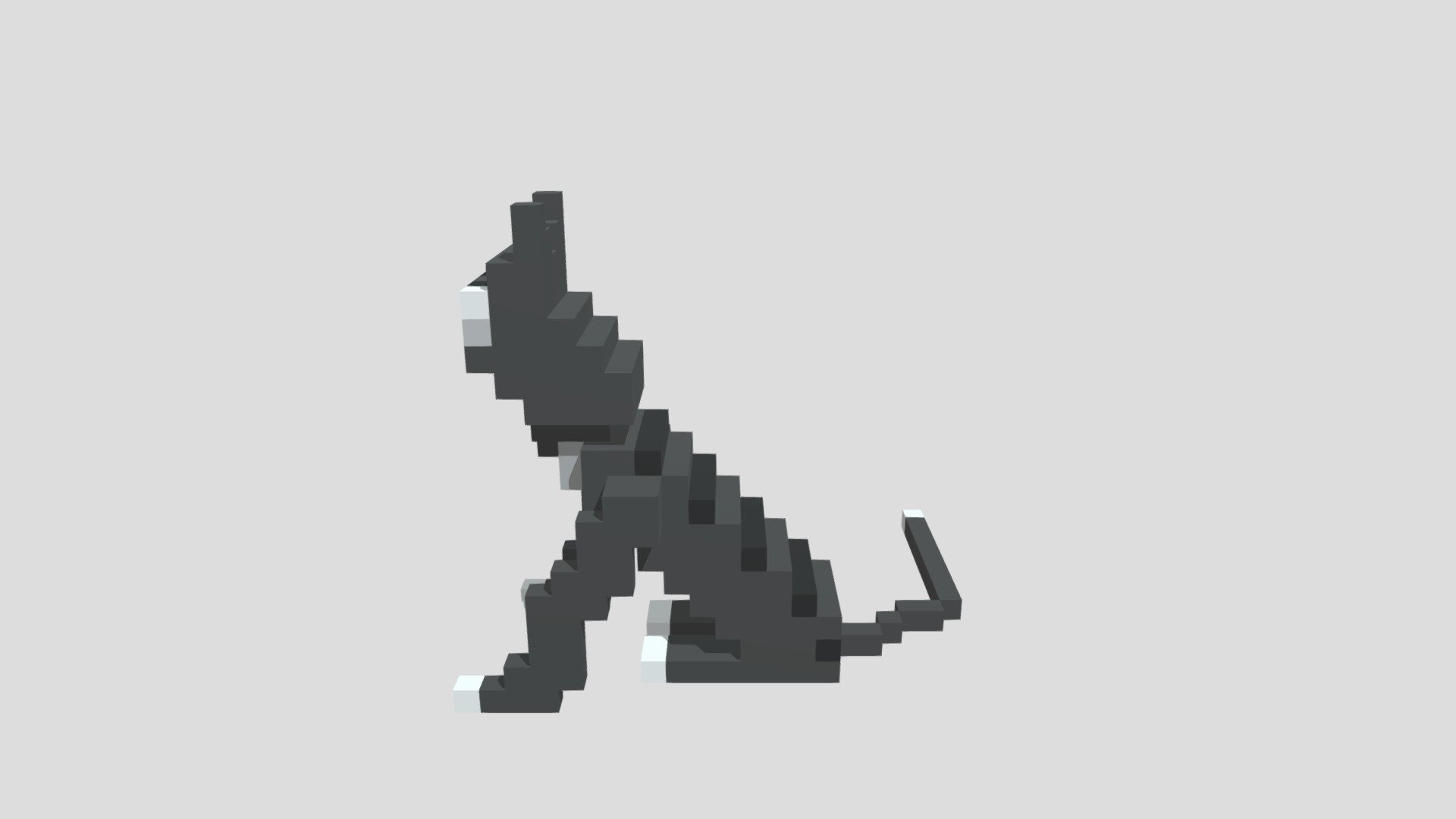 My Cat in Voxel