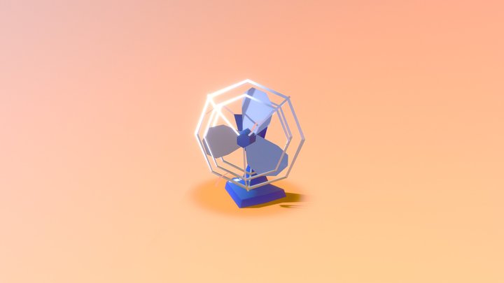 Desk Fan - Household Props Challenge – Free 3D Model STL