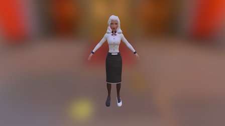 Elizabeth Dewitt 3D Model