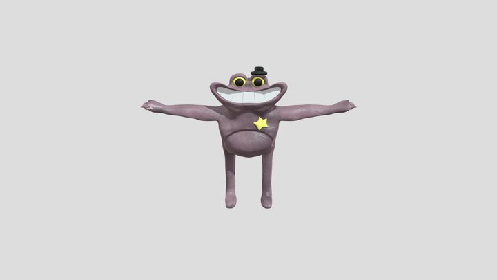 Sheriff Toadster 3D Model