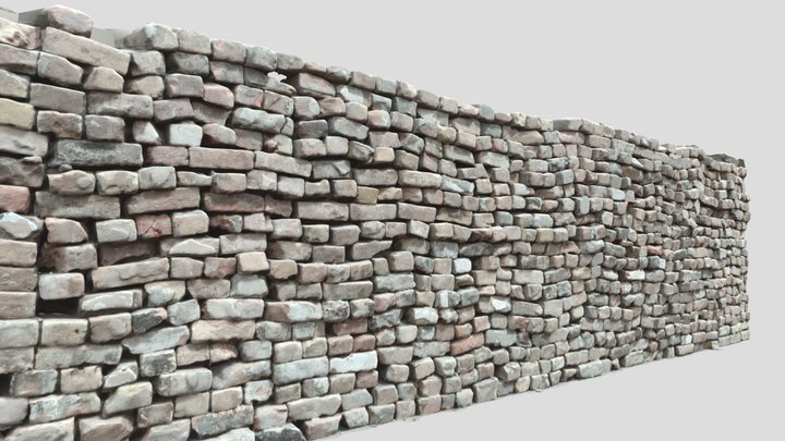 Bricks_Wall_01 3D Model