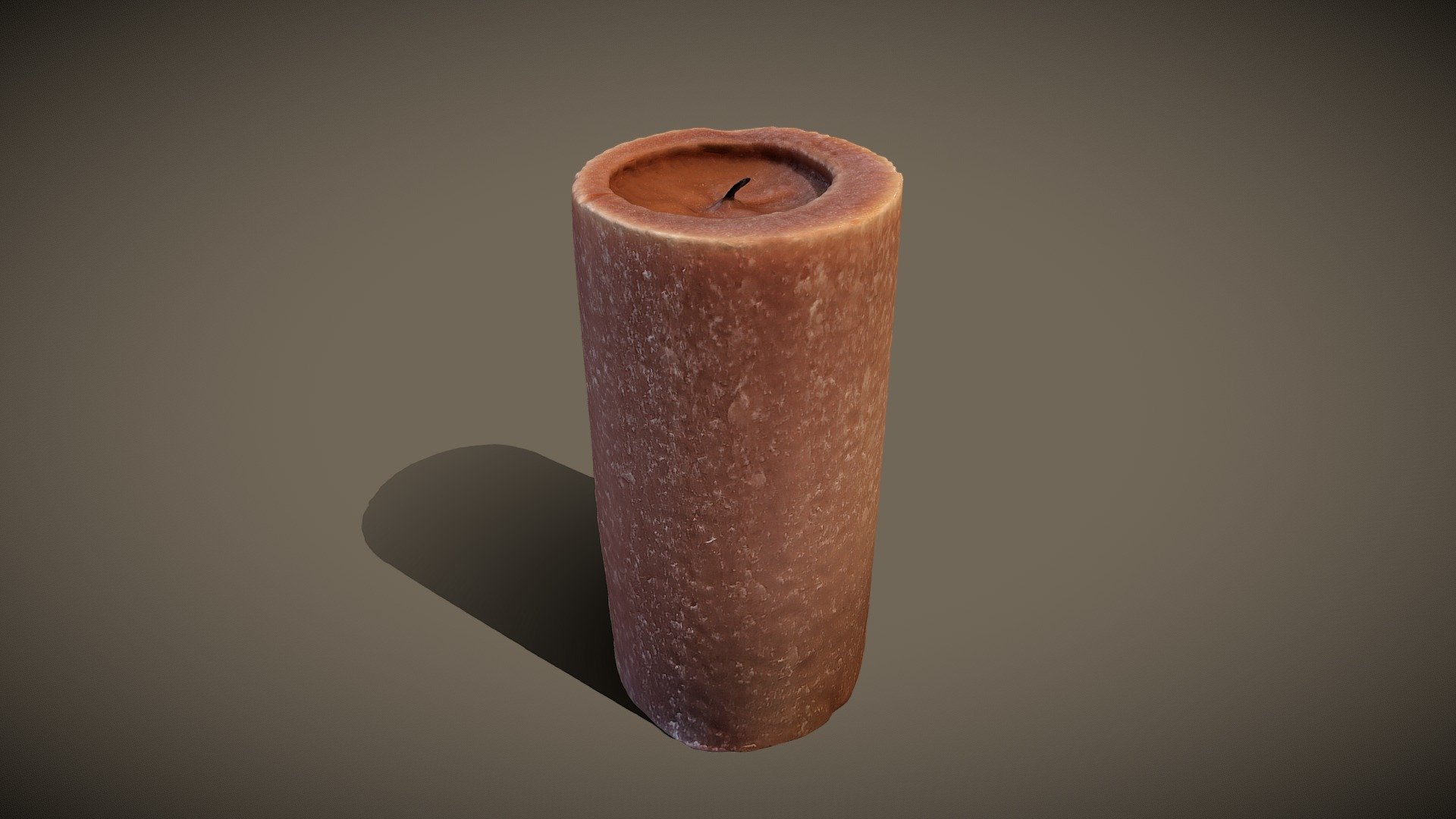 Brown Candle