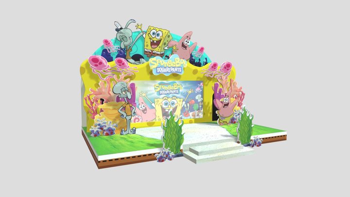Spongebob Stage 3D Model