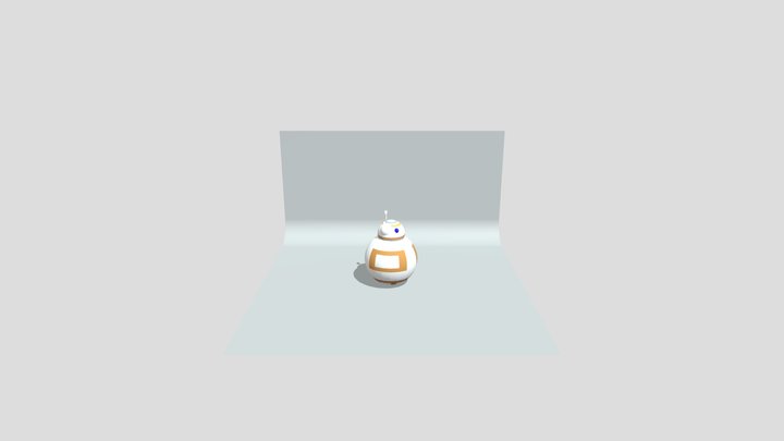 Robot from Star Wars 3D Model