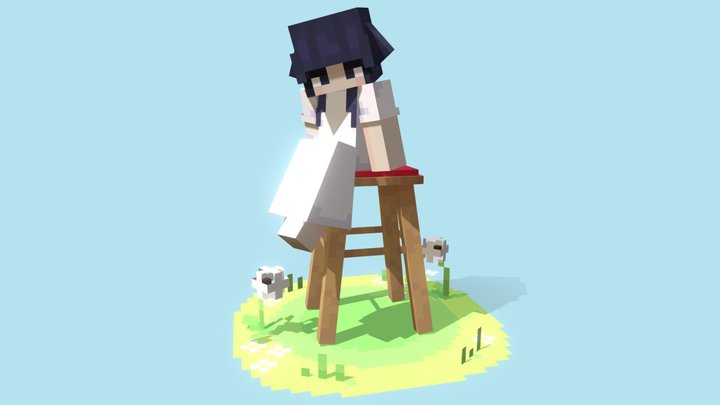 Stool 3D Model