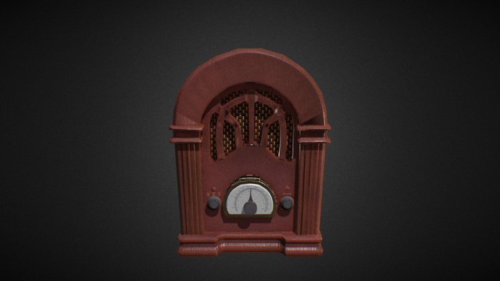[STUDENT WORK]-radio 3D Model
