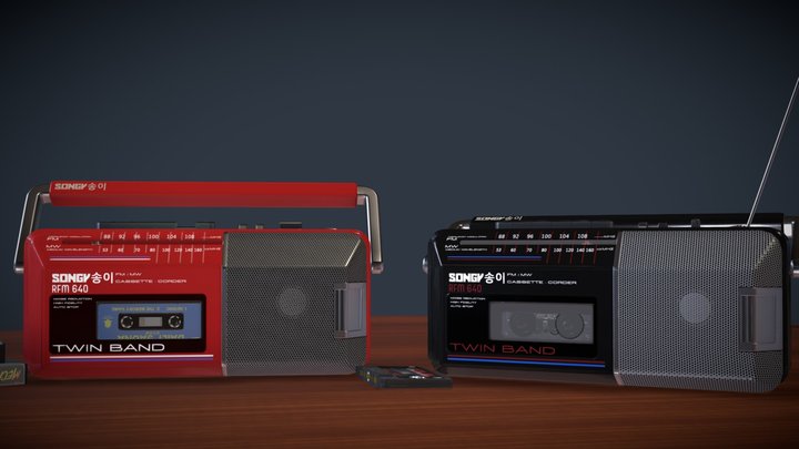 Cassette-Corder Version 2.0 3D Model