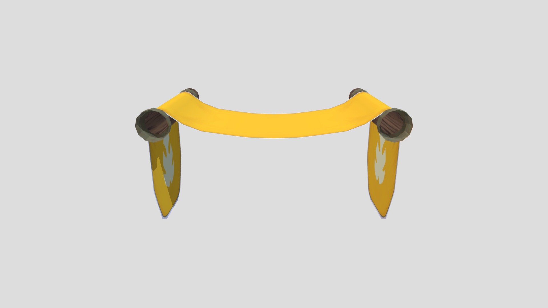 flag2sided - 3D model by SemKoot [1ae9004] - Sketchfab
