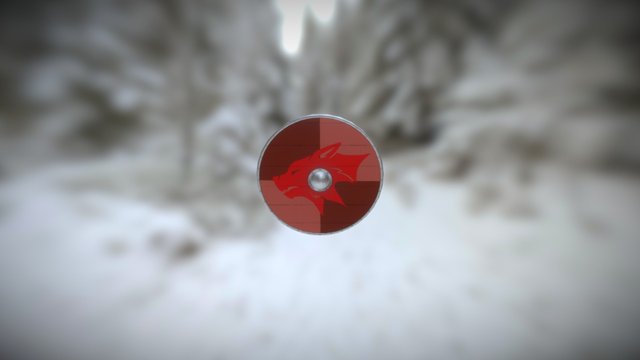 Viking Shield 3D Model