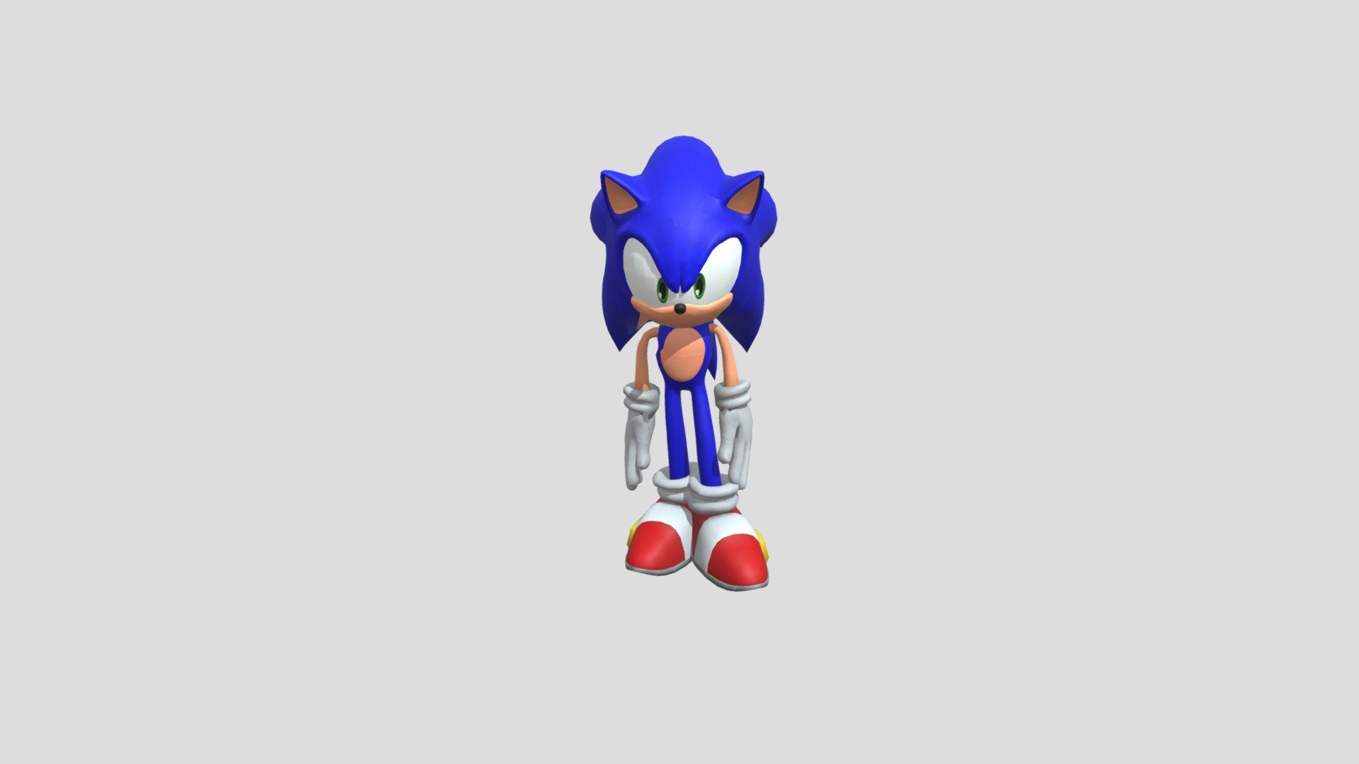 Sonic Rig - 3D model by Sonic (@mauimorehu) [1aeb66d] - Sketchfab