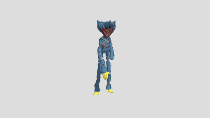 Withered Huggy Wuggy Animations Extentions 3D Model