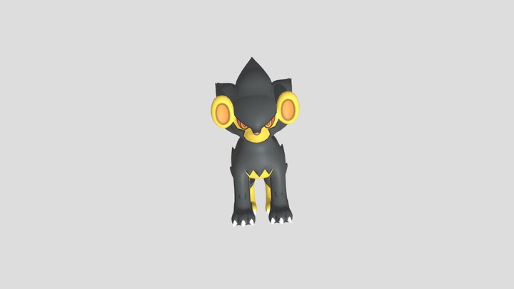 3DS Pokemon Luxray Shiny + Gender Variations