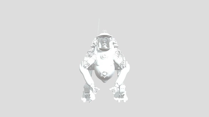 Mechanical Sentinel 3D Model