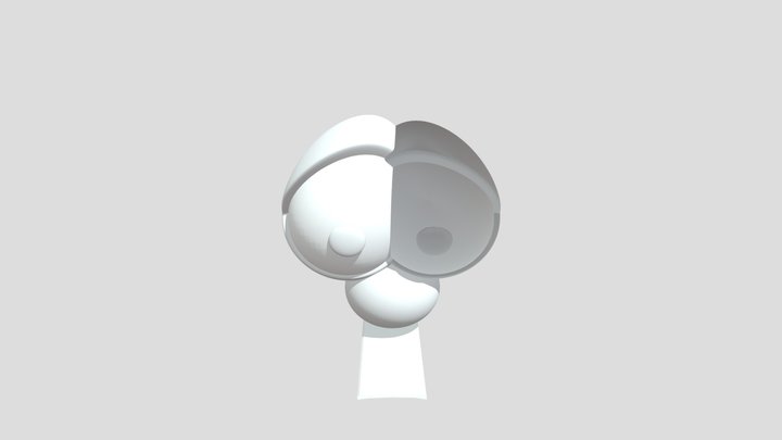Jimmy Gourd Face 3D Model
