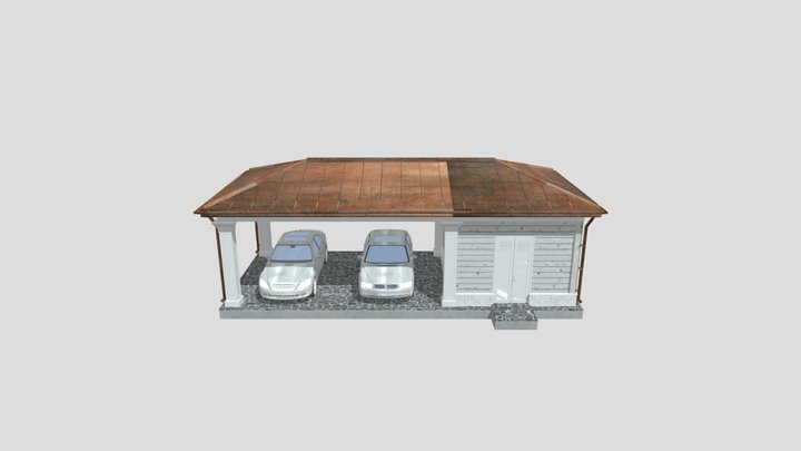 Навес 19.01.2023 3D Model