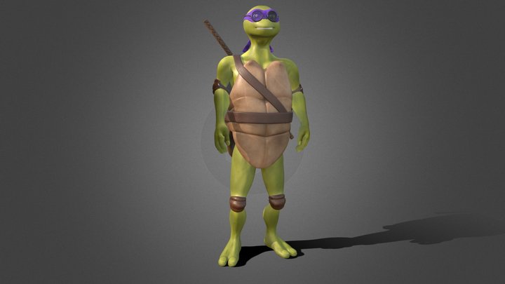 Donatello TMNT 3D Model