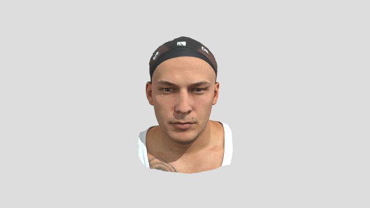 Marcus - Free 3D Head Sample Model Scan 3D Model